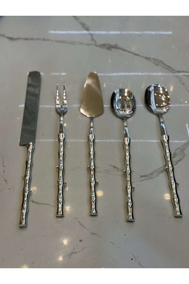5 Parça Servis Kaşık Seti - 1