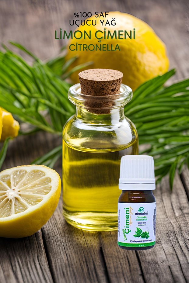 Citronella (Citronella) Essential Oil, 5 Ml, 100% Pure, C. Winterianus Essential Oil, Lemongrass