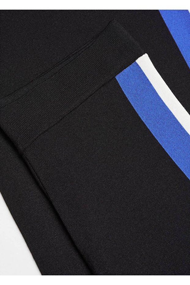 Pamuklu Keten Triko Pantolon - 5