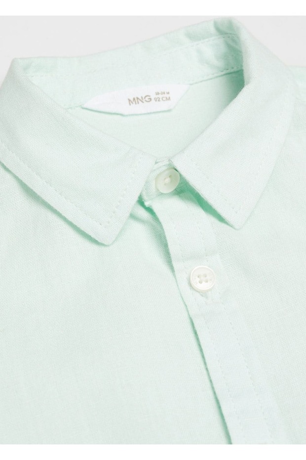 Regular fit pamuklu gömlek - 4