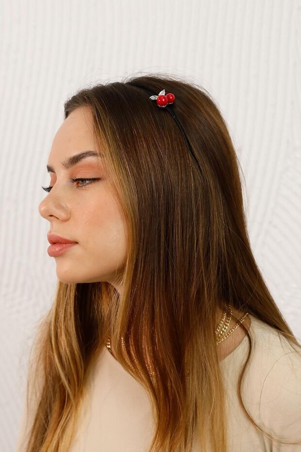 تاج من حجر الزركون على شكل الكرز - 2