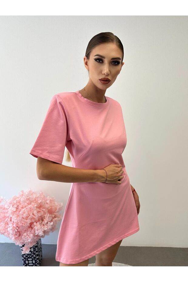 Kadın Vatkalı Elbise - 3