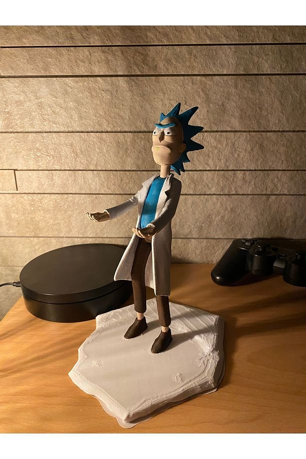 Rick And Morty Rick Sanchez Ps Kol Tutucu/joystick/telefon/kumanda Tutucu 24cm (PS/XBOX ILE UYUMLU) - 5