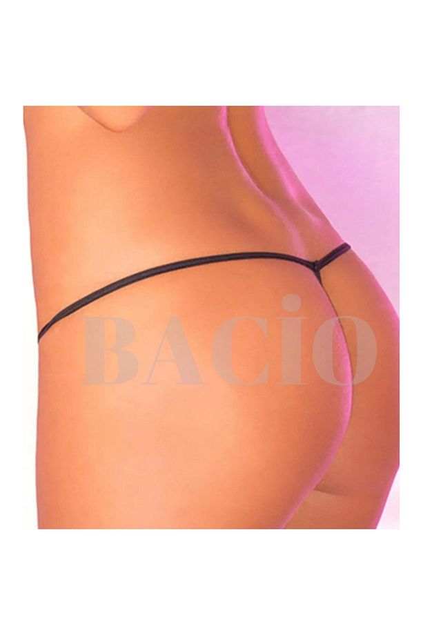 Kadın Transparan Tül String - Tanga - 2