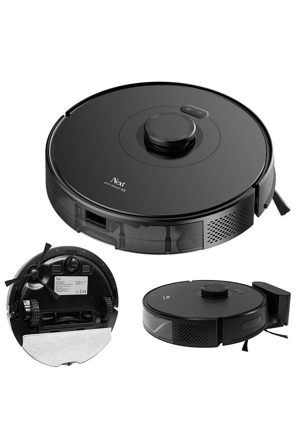 AKILLI ROBOT SÜPÜRGE VE PASPAS NEXT PRO MAID-X8 - 1