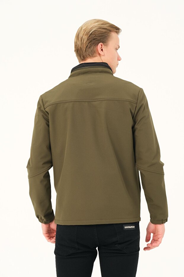 Erkek Softshell Haki Mont Rodri - 8