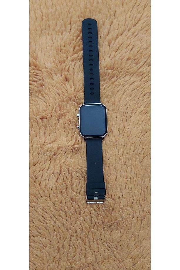 Unisex Tuşlu Led Ekran Saat - 1