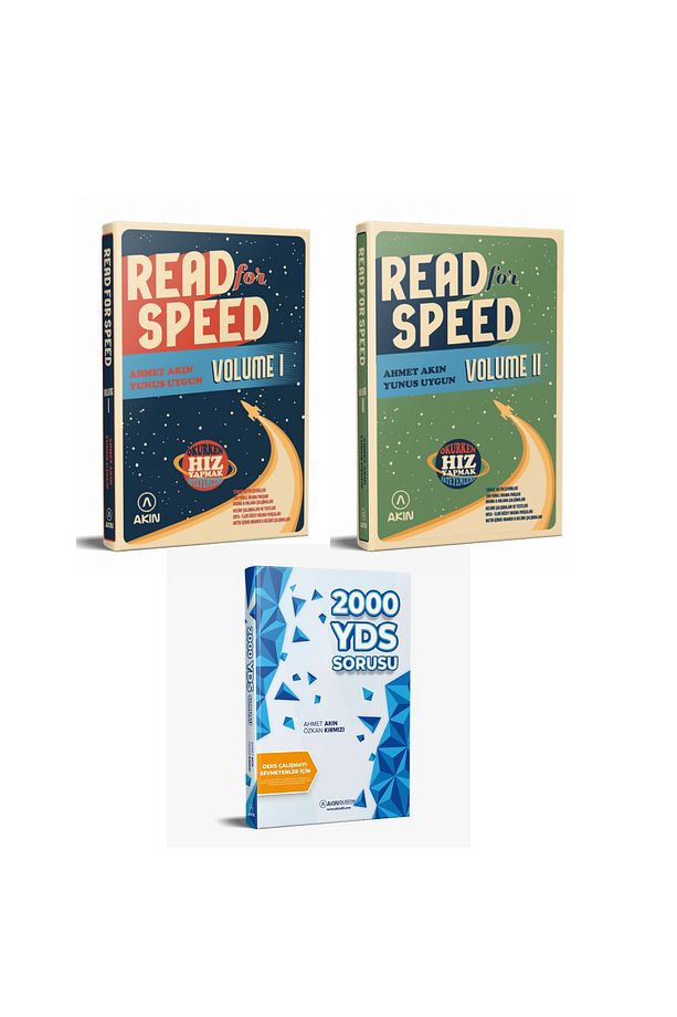 YDS, YÖKDİL Read For Speed 1 ve 2 ve 2000 YDS SORUSU Soru Bankası - 1