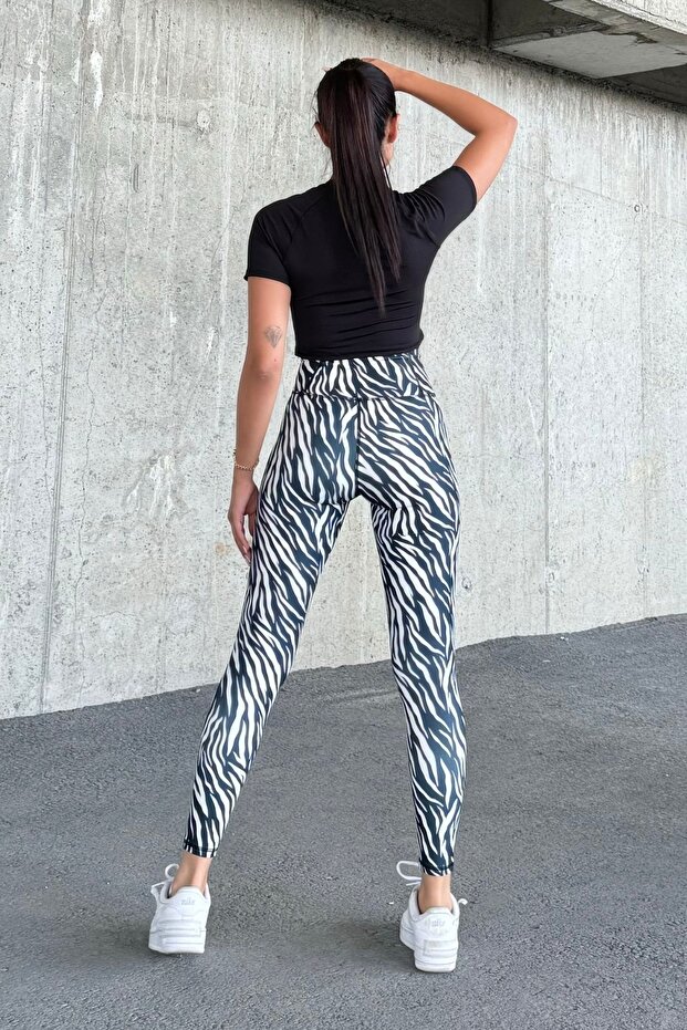 طماق نمط حمار وحشي - 7