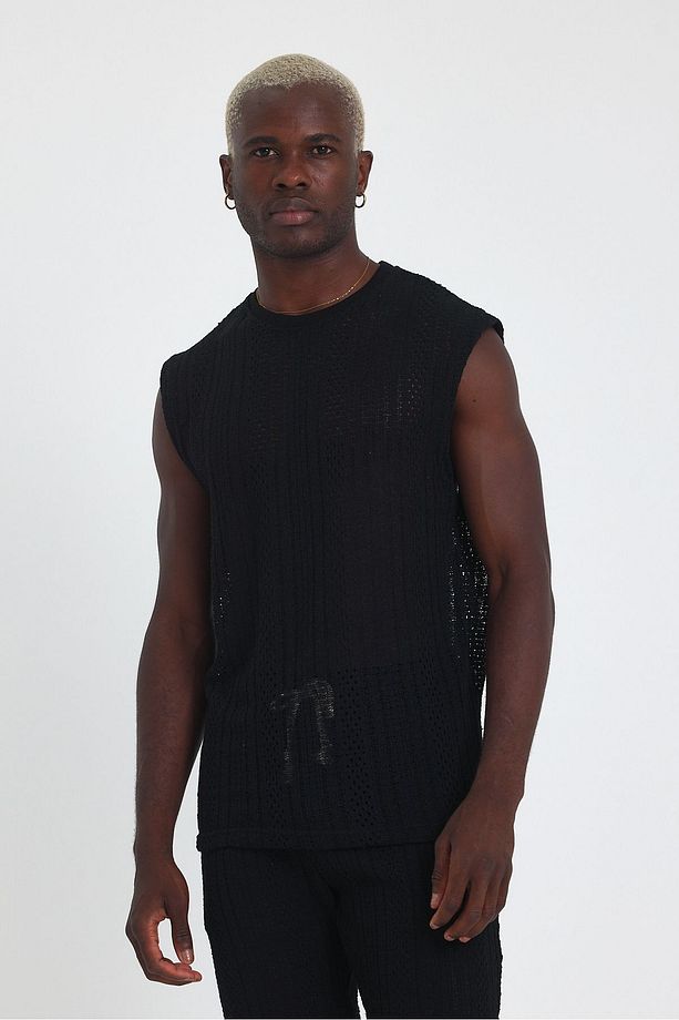 Jakarlı Uzun Boy Oversize Atlet - 4