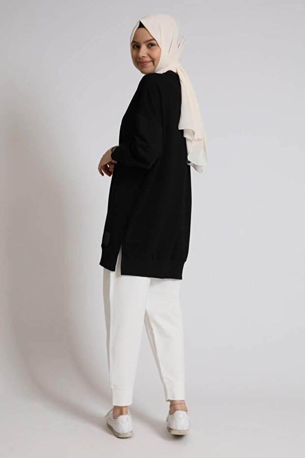 Score Loreen 2 Thread Basic Tunic/sweat Color Black 30644 - 5