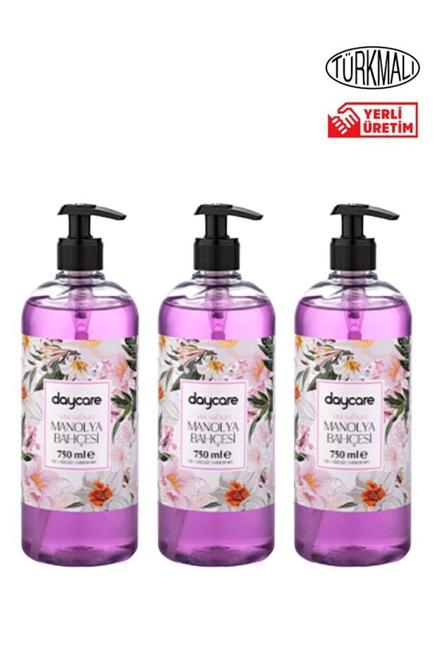 Manolya Sıvı Sabun 750 ml x 3 Adet - 1