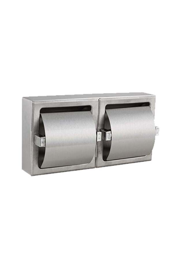 SURFACE MOUNTED DOUBLE PAPER HOLDER MAT