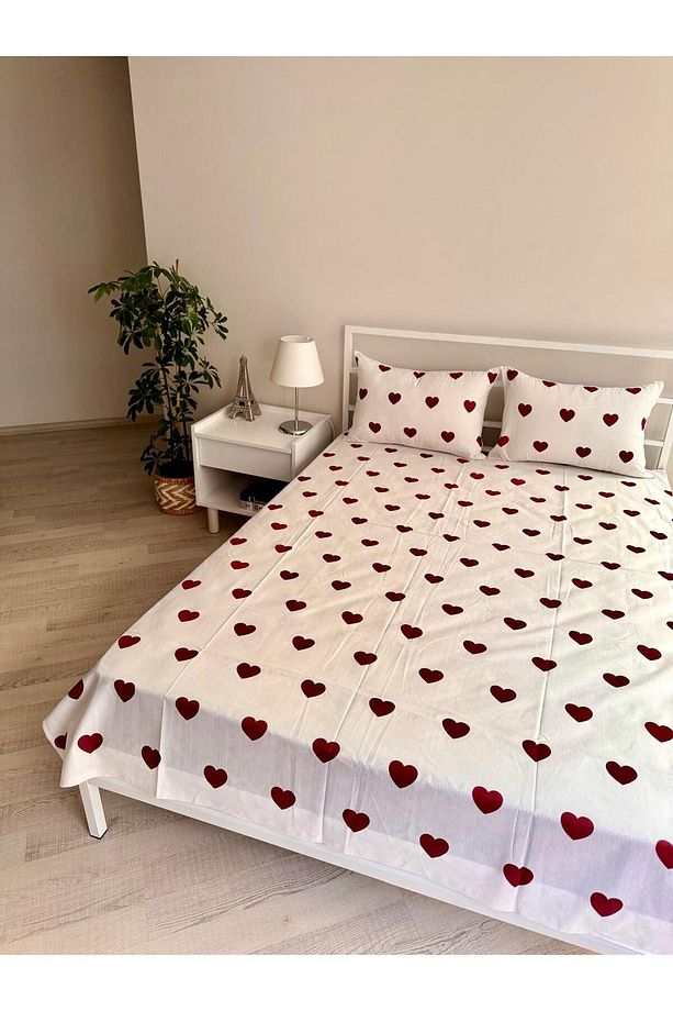 Kalpli Tek Lastiksiz Çarşaf Ve 1 Adet Yastık Kılıfı - 4
