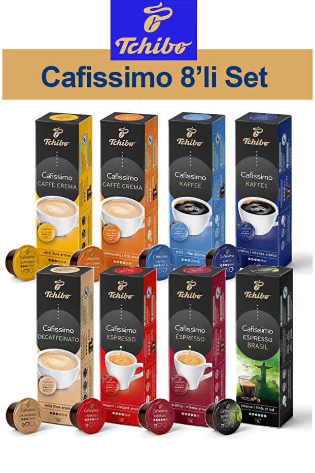 8'li Kahve Seti 8'li Stilla - 1