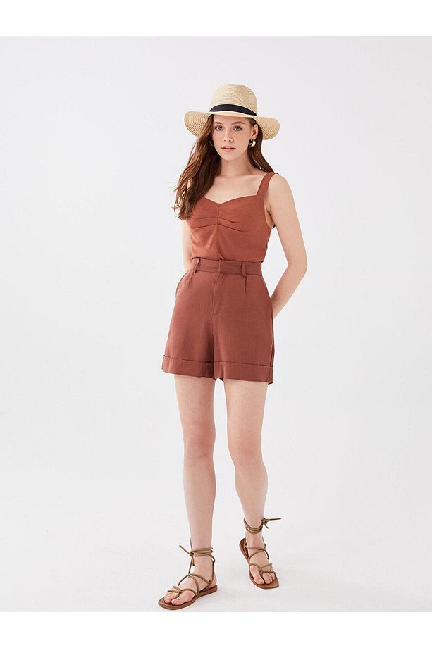LCW ACCESSORIES Biyeli Kadın Hasır Fötr Şapka - 3