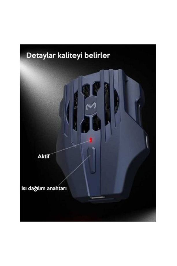 Polham Apple Iphone 7,8,x,11,12 Seri Uyumlu Şarj Kablolu Fanlı Telefon Soğutucusu, Pubg Call Of Duty - 4