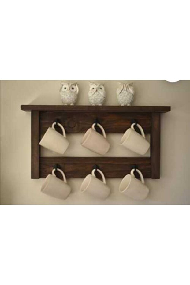 Ahşap Kupa Askılık. - 2