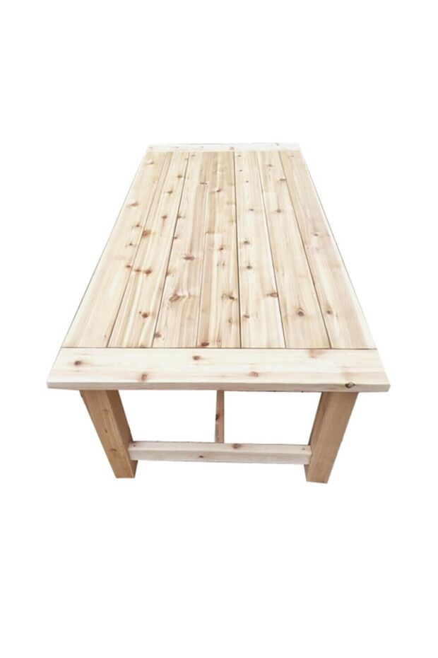 Ahşap Doğal Masa - 2