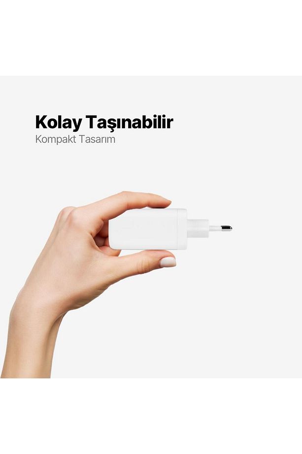 Süper Şarj Akım Korumalı Gan 120w Şarj Başlığı Laptop Tablet Macboook Şarj Başlığı Pd/qc/pps - 4