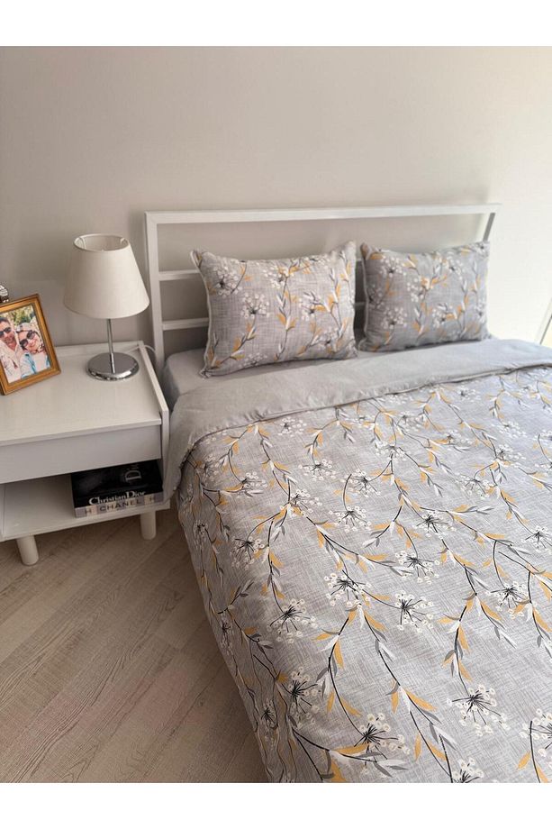 Çift kişilik çift taraflı nevresim ve 2 adet yastık kılıfı - 4