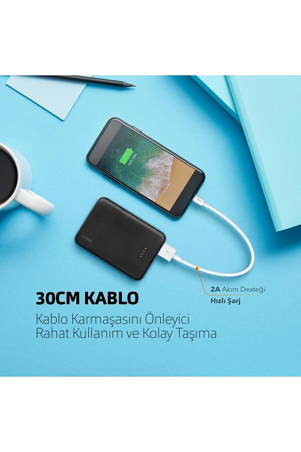 30cm Süper Hızlı Iphone Lightning Şarj Ve Data Kablosu,lightning Powerbank Şarj Kablosu - 2
