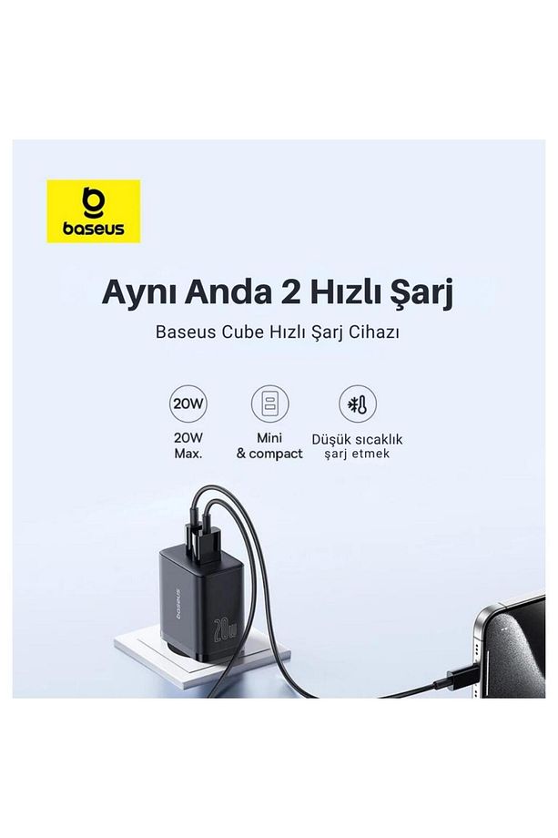 20w 1x Usb Ve 1x Type C Universal Şarj Aleti, Aşırı Güç Ve Voltaj Korumalı Şarj Adaptörü - 2