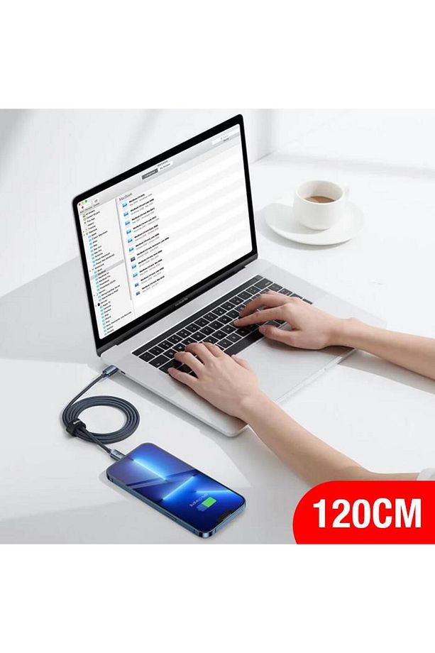 Super Şarj 1.2mt 20w Iphone Şarj Kablosu Iphone 11 12 13 14 Pro Max Şarj Kablosu 480mbps - 4