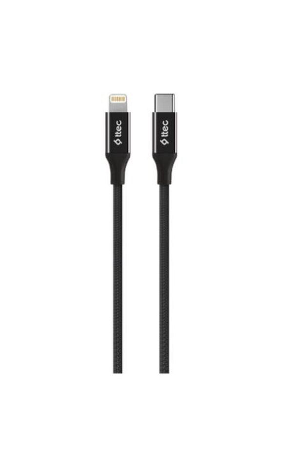 Super Şarj 1.5mt 20w Iphone Şarj Kablo Iphone 11 12 13 14 Pro Max Şarj Kablosu 480mbps Örgü Tas - 1