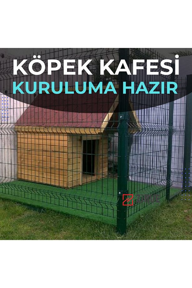 5 M2 Köpek Kafes Çiti Kuruluma Hazır - 1