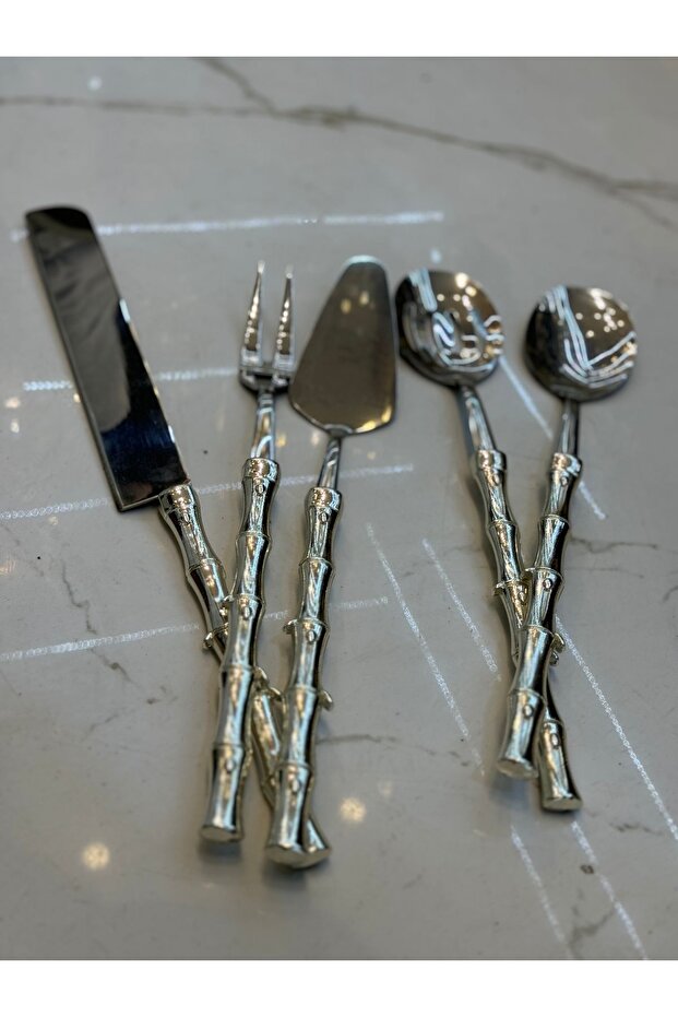 5 Parça Servis Kaşık Seti - 6