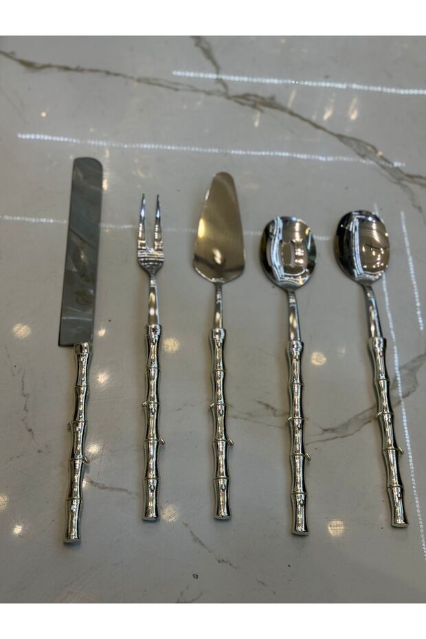 5 Parça Servis Kaşık Seti - 2