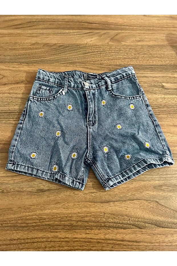 Girl's Denim Shorts - Comfortable and Stylish Design