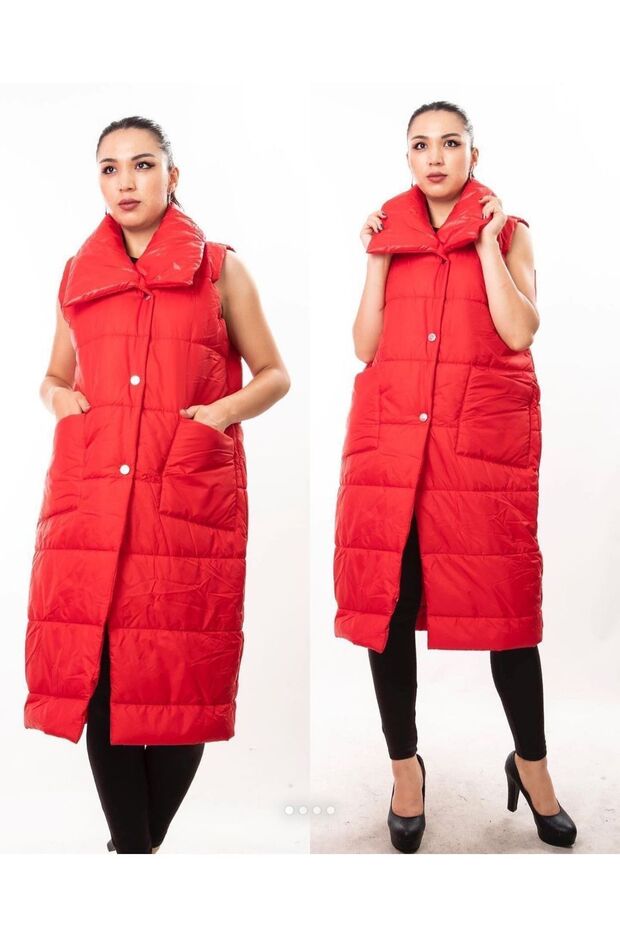 ПУХКА ЕЛЕТКА ЗА ДАМИ С ПЪЛЕН РАЗМЕР - 1