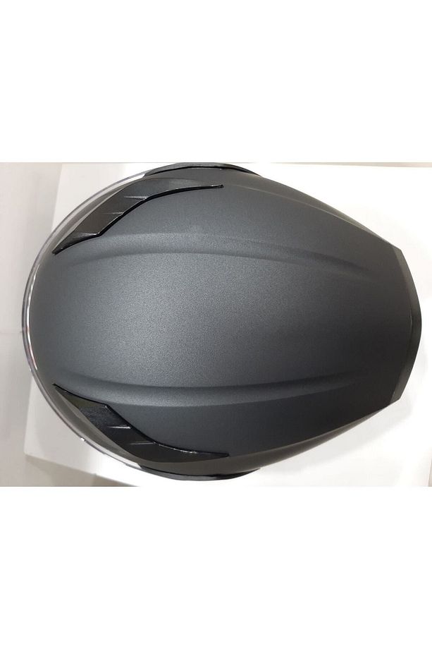 Mat Siyah Jk 902 Çene Pedli Güneş Vizörlü Çeneden Açılır Kask - 3