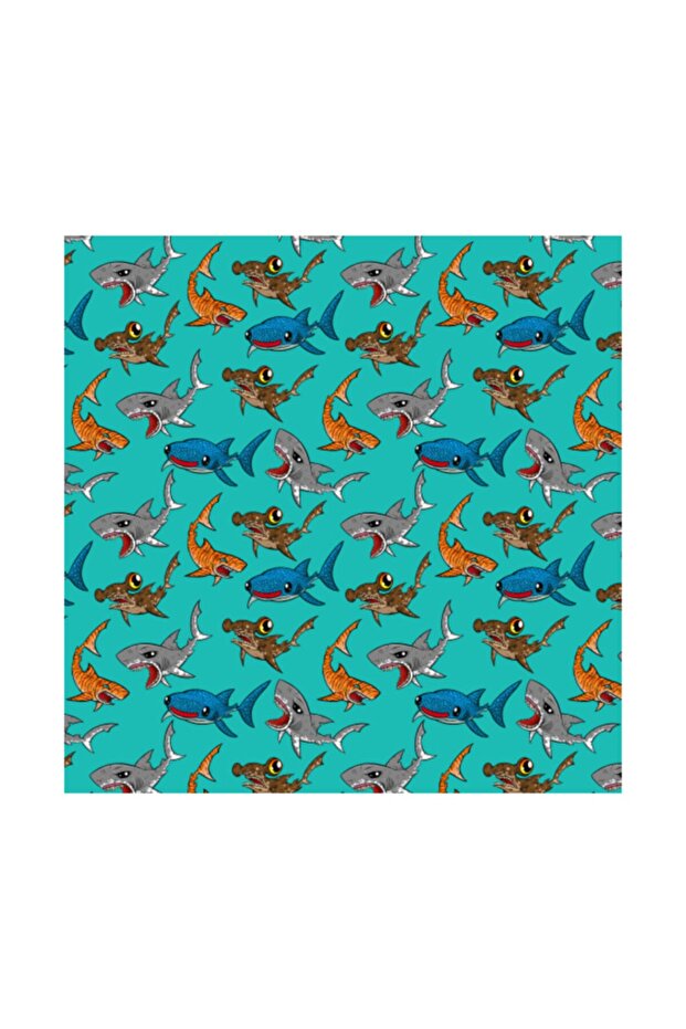 Shark Pattern Mug - 2