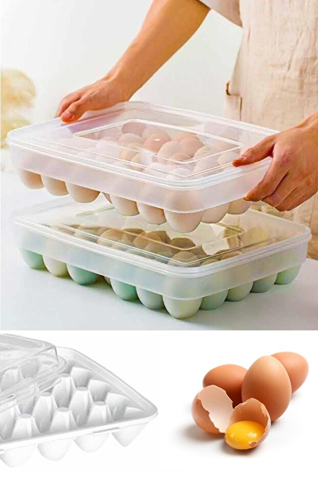 حاوية تخزين البيض 30 قطعة - 2