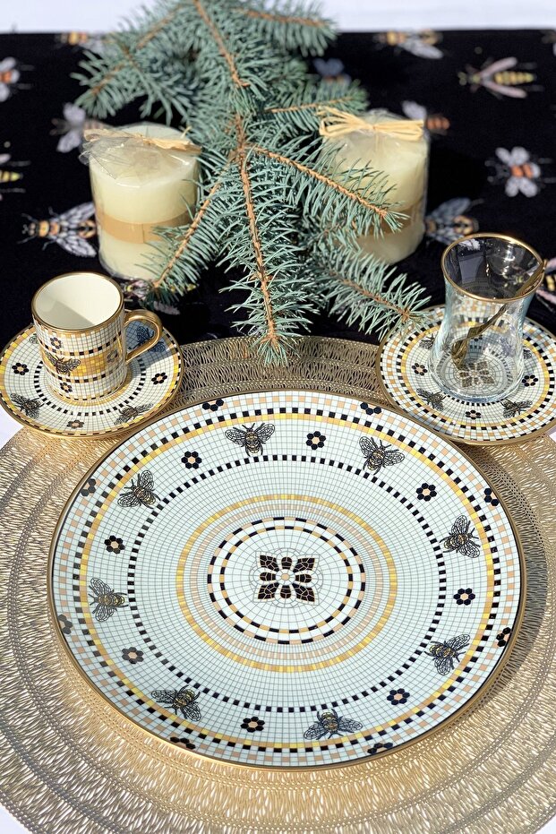 Bee Serisi Çay Seti - 3