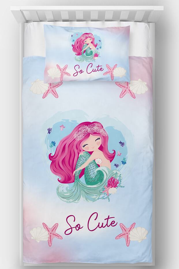 Single Bedspread Mermaid