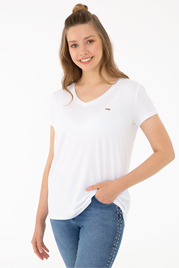 Women's White T-Shirt