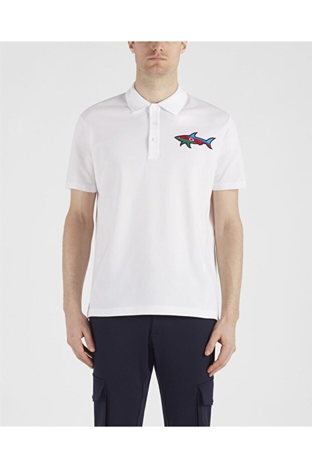 Men's Knitted Polo Shirt C W Cotton