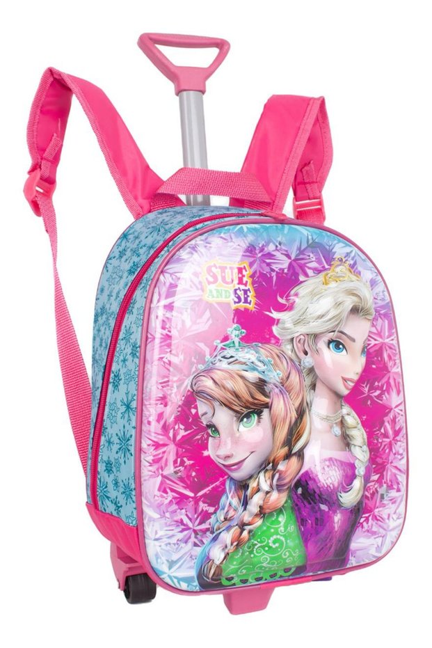 Girl's Backpack with Water Wheels