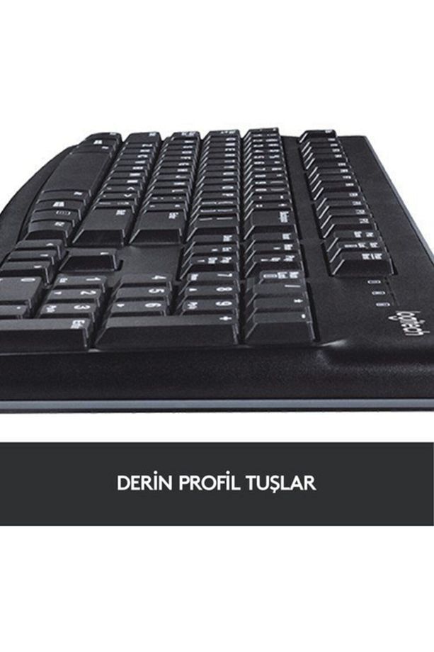 Logıtech K120 Klavye Q Tr Sıyah - 5