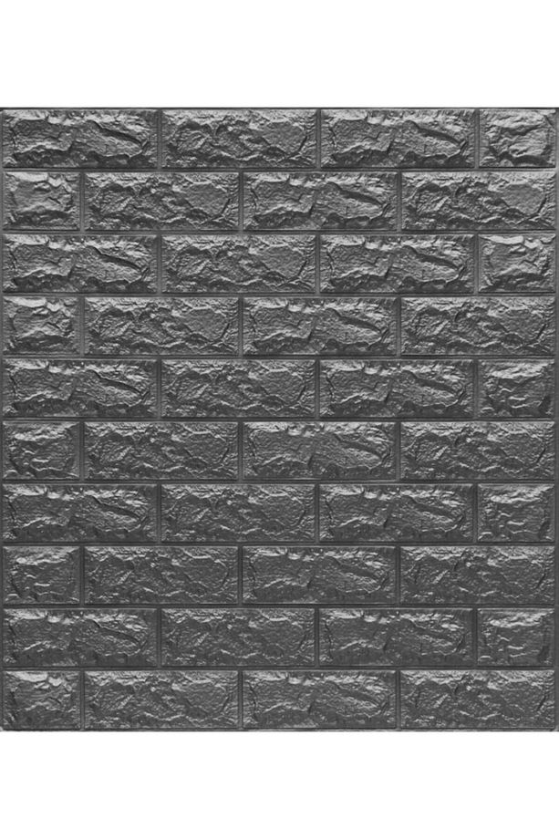Kendinden Yapışkanlı 70x77cm 10 Adet Taş Duvar Kağıdı Paneli - 2