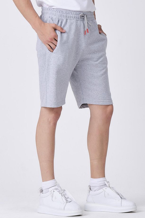 Erkek Orijinal Bermuda Regular Fit Şort Gri - 6