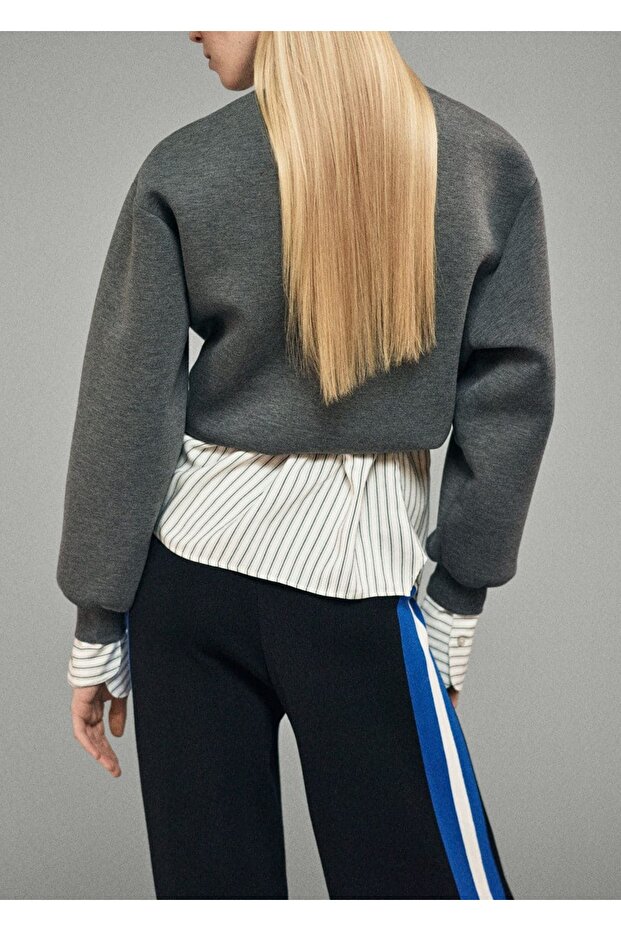 Pamuklu Keten Triko Pantolon - 6