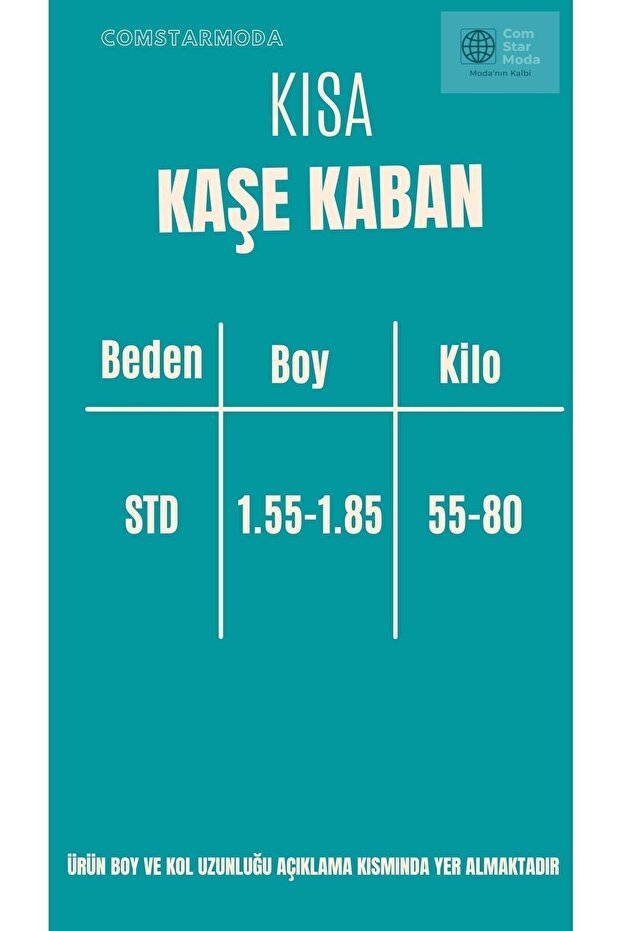 Kadın Kısa Kaşe Kaban - 3