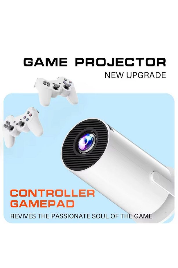 LOBO 4K  Wireless Powered Projector + Game 2 in1 Professional M300 MAX - 7