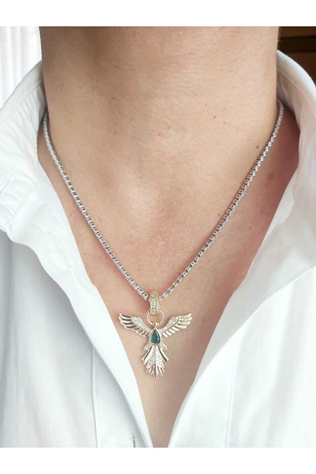 Phoenix Zircon Stone Waterway Serenay Necklace