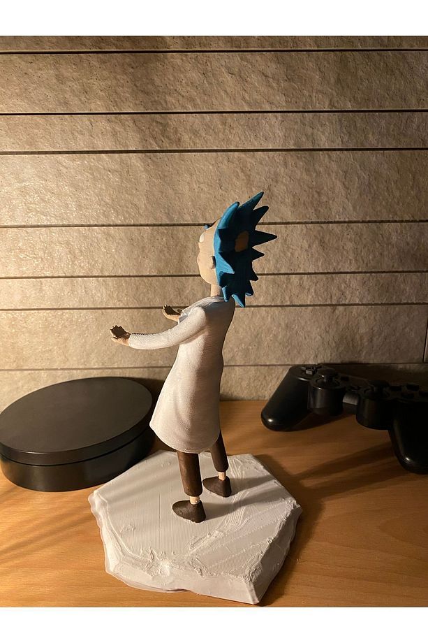 Rick And Morty Rick Sanchez Ps Kol Tutucu/joystick/telefon/kumanda Tutucu 24cm (PS/XBOX ILE UYUMLU) - 4